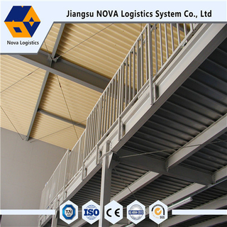 Unterstützte Stahlplattform für Hochleistungsregale von Nova Logistics